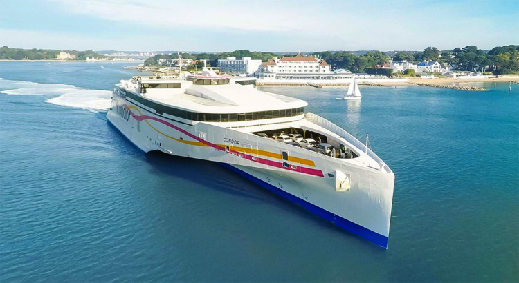 Condor Ferries Fähre nach nach Jersey Foto Condor Ferries.jpg